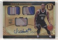 Rookie Jersey Autographs Triple Prime - Isaiah Whitehead #/25