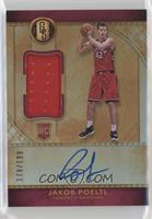 Rookie Jersey Autographs - Jakob Poeltl #/199