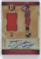 Rookie Jersey Autographs - Denzel Valentine #/199