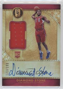 2016-17 Panini Gold Standard - [Base] #231 - Rookie Jersey Autographs - Diamond Stone /199