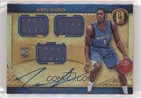 Rookie Jersey Autographs Triple - Kris Dunn #/99