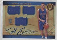 Rookie Jersey Autographs Triple - Henry Ellenson #/99