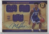 Rookie Jersey Autographs Triple - Malachi Richardson #/99