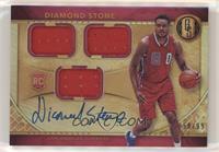 Rookie Jersey Autographs Triple - Diamond Stone #/99