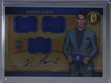 2016-17 Panini Gold Standard - [Base] #300 - Rookie Jersey Autographs Triple - Dario Saric /99 [Noted]