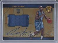 Rookie Jersey Autographs Jumbos - Kris Dunn [Noted] #/49