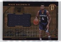 Rookie Jersey Autographs Jumbos - Wade Baldwin IV #/49
