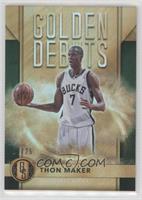 Golden Debuts - Thon Maker #/25