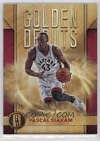 Golden Debuts - Pascal Siakam #/25