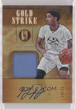 2016-17 Panini Gold Standard - Gold Strike Signatures #21 - Gary Harris /35