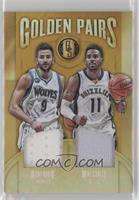 Mike Conley, Ricky Rubio #/49