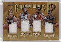 Mason Plumlee, Miles Plumlee, Trevor Ariza, Thabo Sefolosha #/49