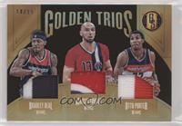 Bradley Beal, Marcin Gortat, Otto Porter #/15