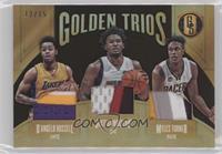 D'Angelo Russell, Justise Winslow, Myles Turner #/15