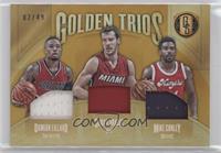 Damian Lillard, Goran Dragic, Mike Conley #/49