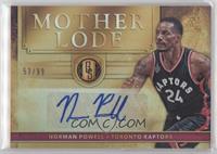 Norman Powell #/99