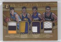 Juan Hernangomez, Patrick McCaw, Marquese Chriss, Skal Labissiere #/25