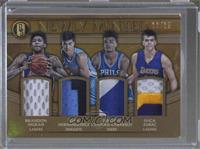 Brandon Ingram, Juan Hernangomez, Timothe Luwawu-Cabarrot, Ivica Zubac #/25