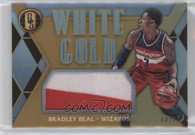 2016-17 Panini Gold Standard - White Gold Threads - Black #15 - Bradley Beal /15