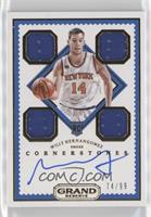 Rookie Cornerstones - Willy Hernangomez #/99