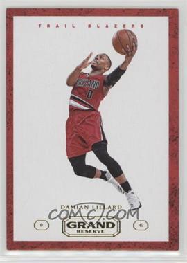 2016-17 Panini Grand Reserve - [Base] #81 - Damian Lillard