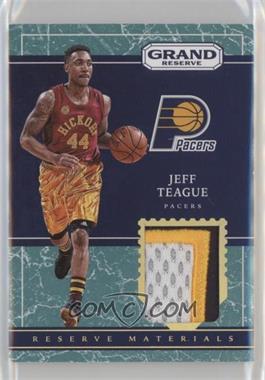 2016-17 Panini Grand Reserve - Reserve Materials - Marble #36 - Jeff Teague /10