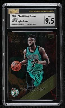 2016-17 Panini Grand Reserve - Startups #ST-JB - Jaylen Brown [CSG 9.5 Mint Plus]