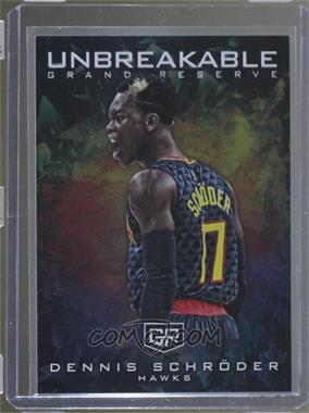 2016-17 Panini Grand Reserve - Unbreakable #UN-10 - Dennis Schroder