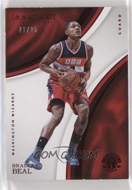 2016-17 Panini Immaculate Collection - [Base] - Red #10 - Bradley Beal /25 [EX to NM]