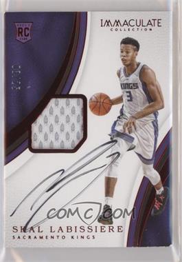 2016-17 Panini Immaculate Collection - [Base] - Red #108 - Rookie Patch Autographs - Skal Labissiere /25