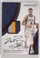 Rookie Patch Autographs - Wade Baldwin IV #/25