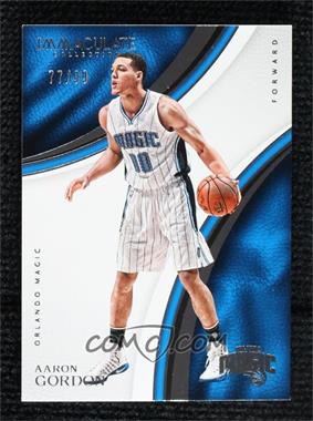 2016-17 Panini Immaculate Collection - [Base] #1 - Aaron Gordon /99