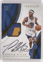 Rookie Patch Autographs - Patrick McCaw #/99