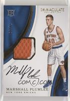 Rookie Patch Autographs - Marshall Plumlee #/99
