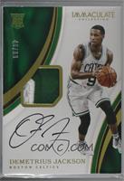 Rookie Patch Autographs - Demetrius Jackson [Noted] #/99