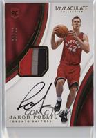 Rookie Patch Autographs - Jakob Poeltl #/99