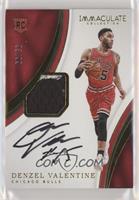 Rookie Patch Autographs - Denzel Valentine #/99