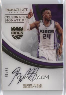 2016-17 Panini Immaculate Collection - Celebration Signatures #CS-BH - Buddy Hield /40