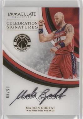 2016-17 Panini Immaculate Collection - Celebration Signatures #CS-MG - Marcin Gortat /99 [Noted]