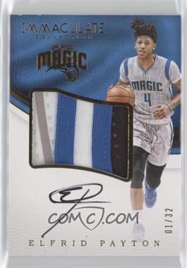 2016-17 Panini Immaculate Collection - Premium Patch Autographs #PP-EP - Elfrid Payton /32