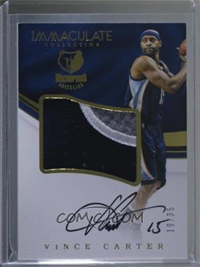 2016-17 Panini Immaculate Collection - Premium Patch Autographs #PP-VC - Vince Carter /35