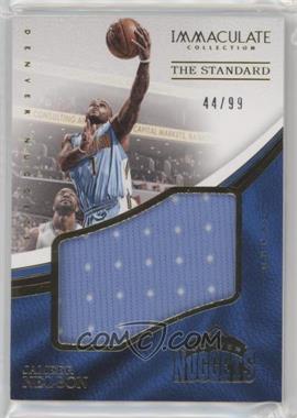 2016-17 Panini Immaculate Collection - The Standard #ST-JNL - Jameer Nelson /99