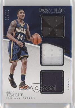 2016-17 Panini Immaculate Collection - Triple Materials #TM-JTG - Jeff Teague /99