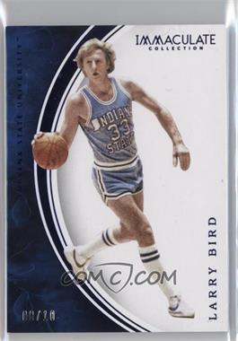 2016-17 Panini Immaculate Collection Collegiate - [Base] - Blue #32 - Larry Bird /10