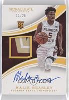 Patch Autographs - Malik Beasley #/25