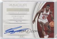 Autographs - Dominique Wilkins #/1