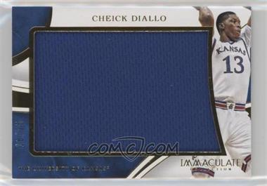 2016-17 Panini Immaculate Collection Collegiate - Immaculate Jumbos #24 - Cheick Diallo /25