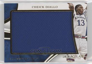 2016-17 Panini Immaculate Collection Collegiate - Immaculate Jumbos #24 - Cheick Diallo /25