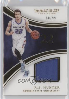 2016-17 Panini Immaculate Collection Collegiate - Jersey #29 - R.J. Hunter /99 [Noted]
