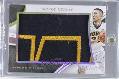 2016-17 Panini Immaculate Collection Collegiate - Jumbo Relics - Team Logo #30 - Jarrod Uthoff /1